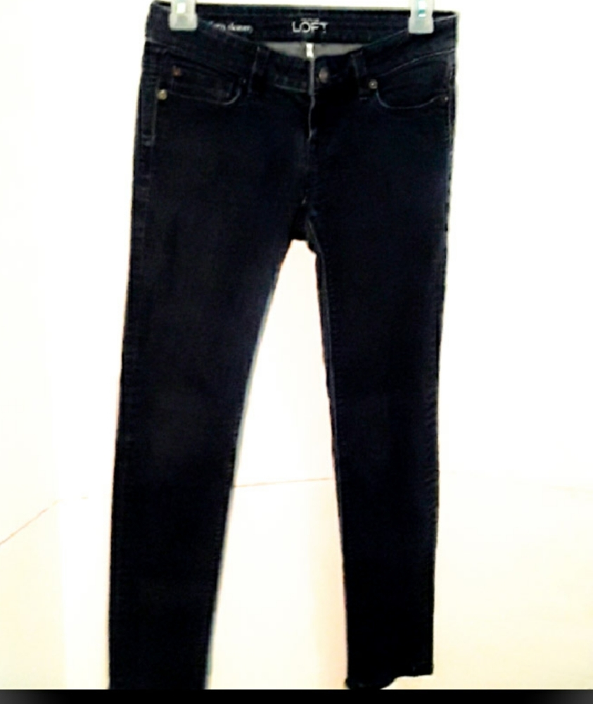 Ann Taylor Loft girls blue skinny jeans